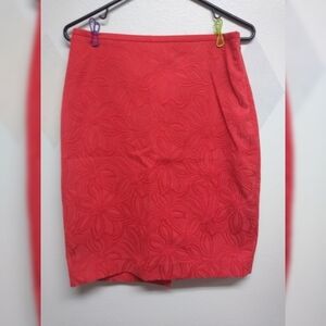 The Limited floral pattern pencil skirt size 6